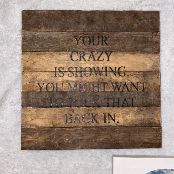 Two home decor signs - Picture 2 of 3